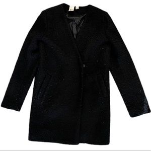 Forever 21 black peacoat